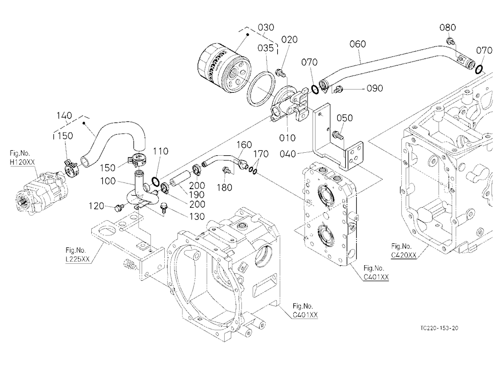 Hydraulic Oil Line (Inlet)