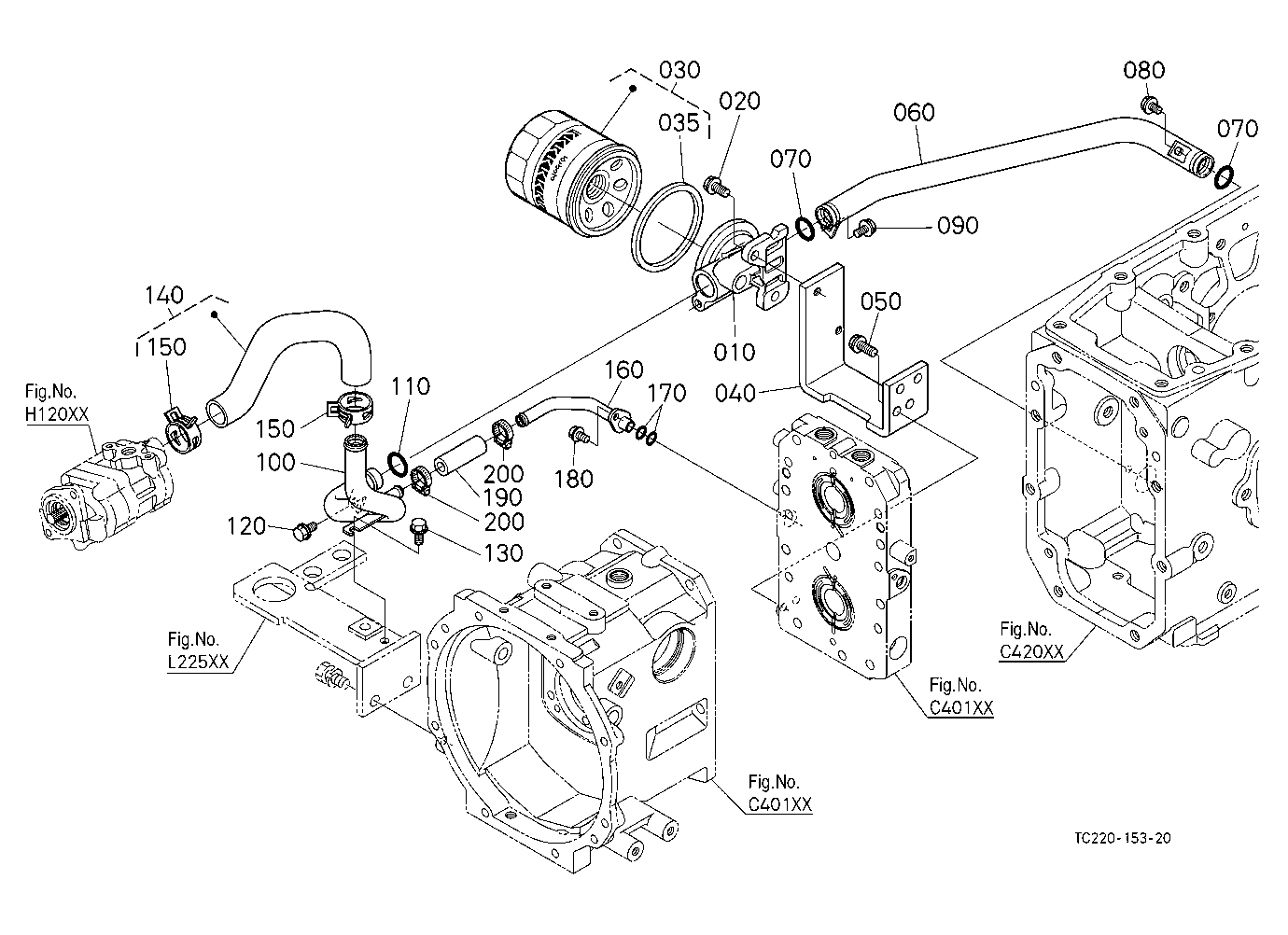 Hydraulic Oil Line (Inlet)