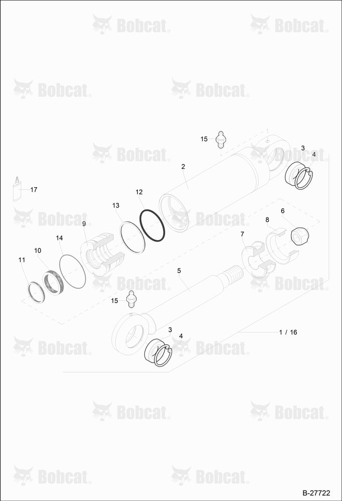 Hydraulic Cylinder - Lifting Frame