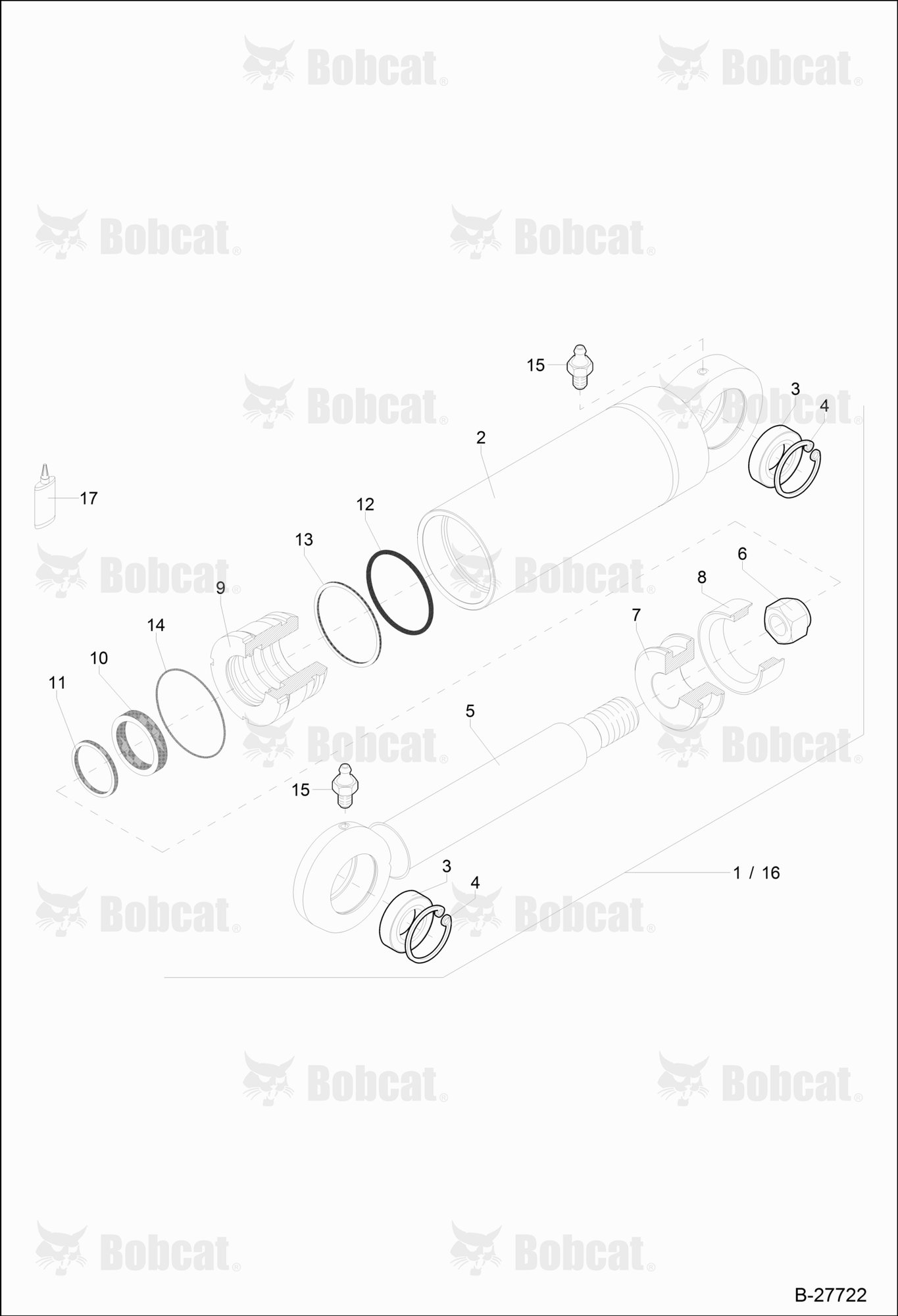 Hydraulic Cylinder - Lifting Frame