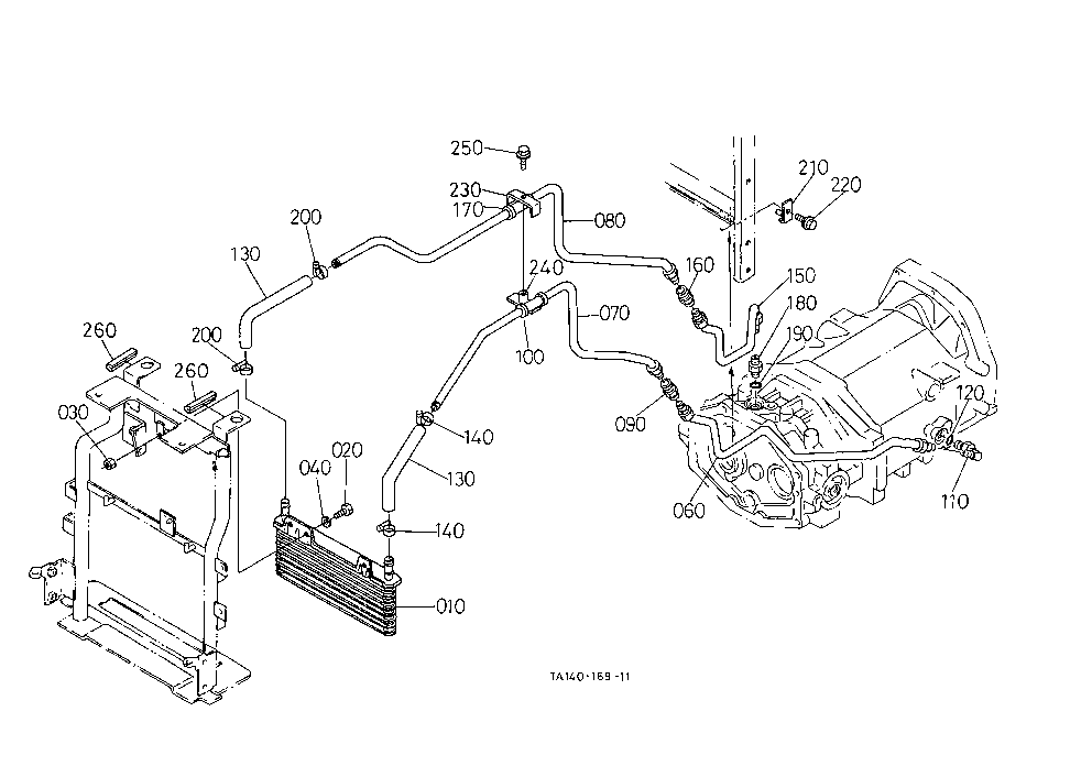Oil Cooler [Hst Type] [Old Type]