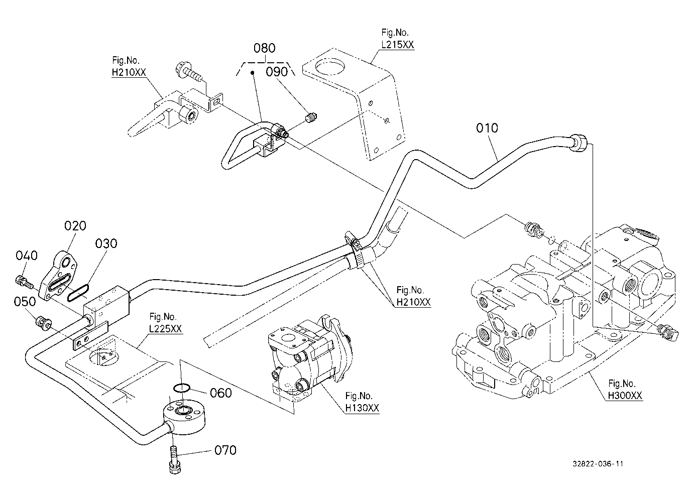 Hydraulic Oil Line(Swing)