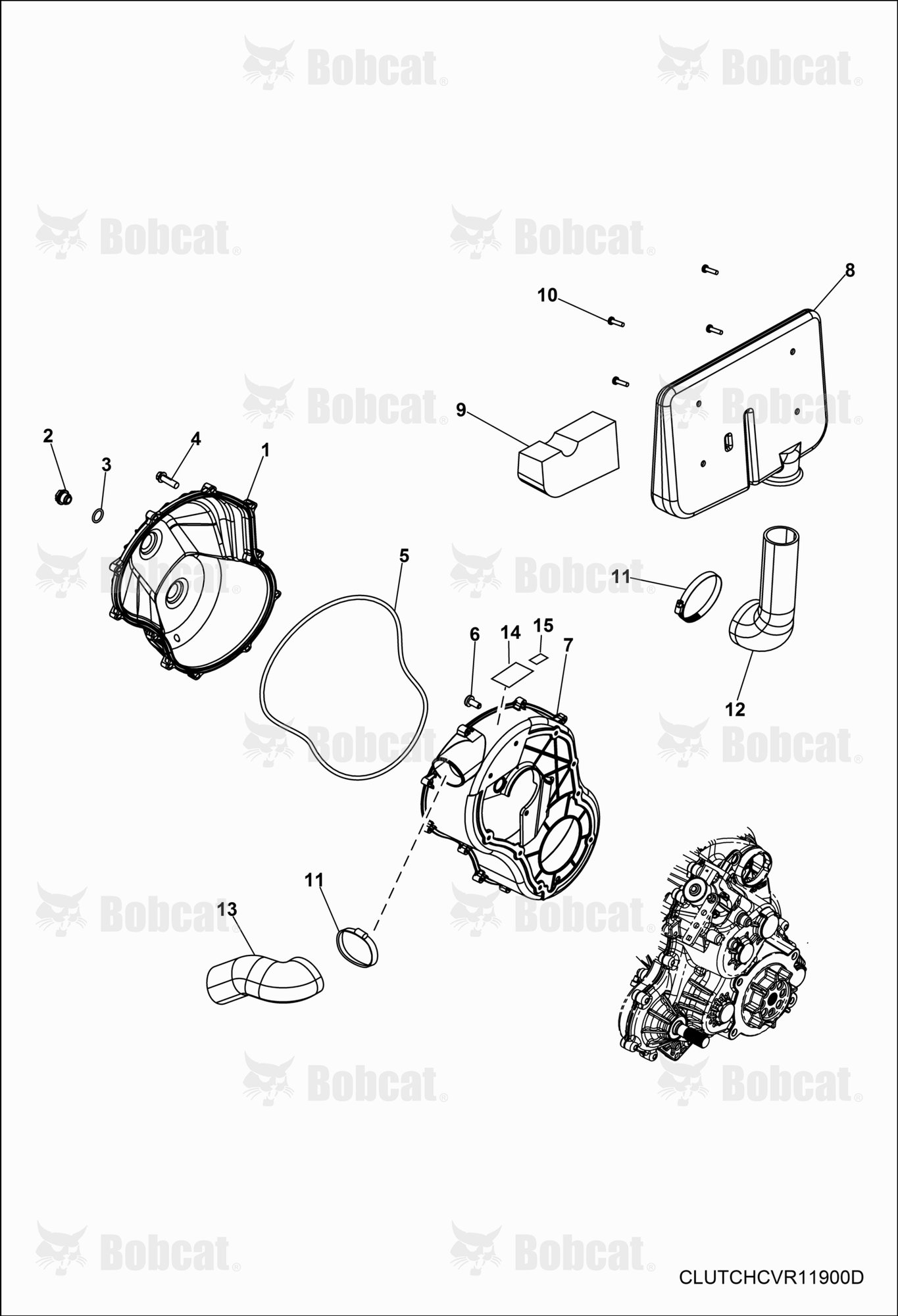 BODY, Clutch Cover & Ducting