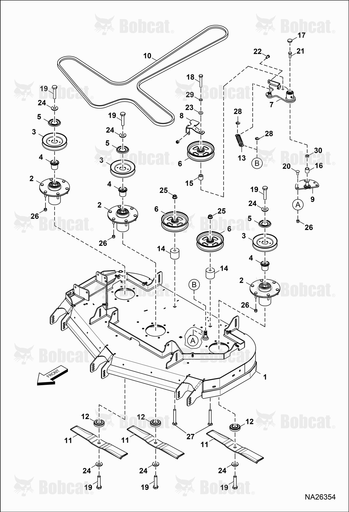 BELTS, Pulleys & Blades (48")