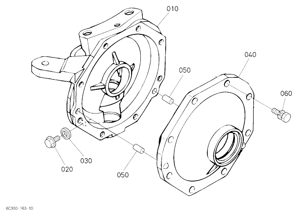 Front Axle Case Lh