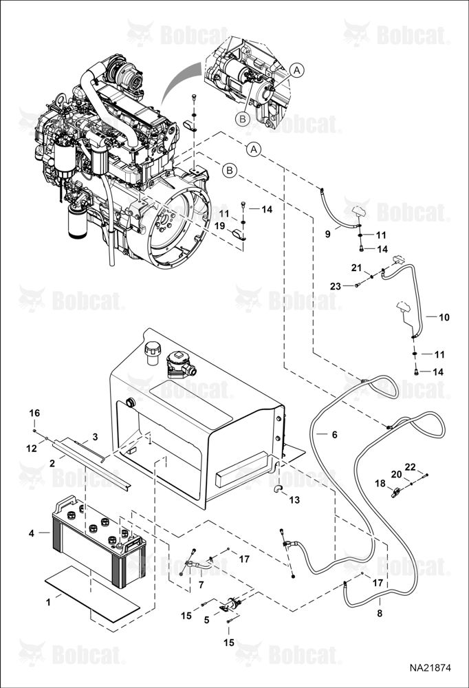 Battery and Cables