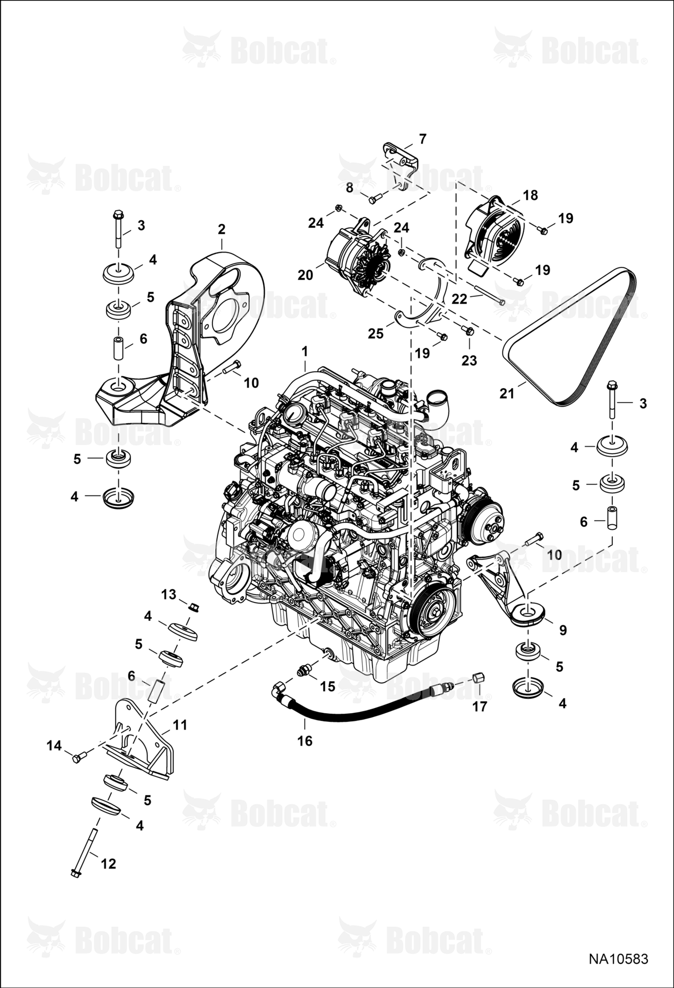 Engine & Attaching Parts (Engine Mounts)