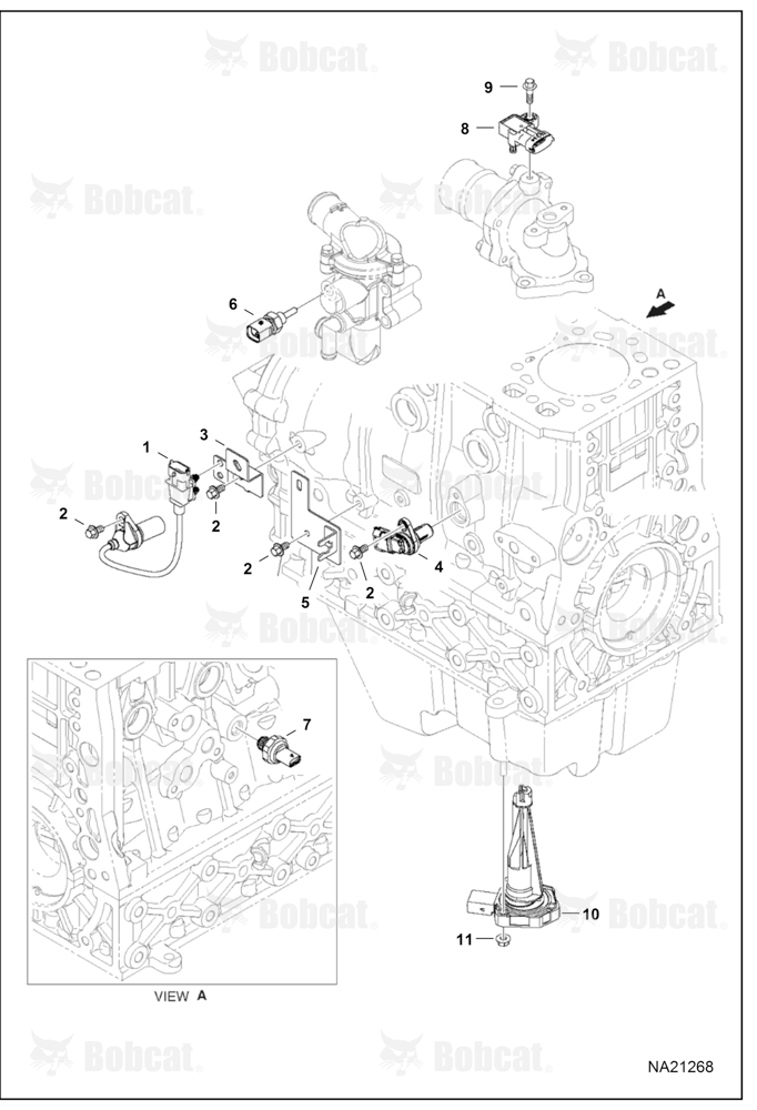 Engine Electrical Circuitry (Sensors & Brackets)