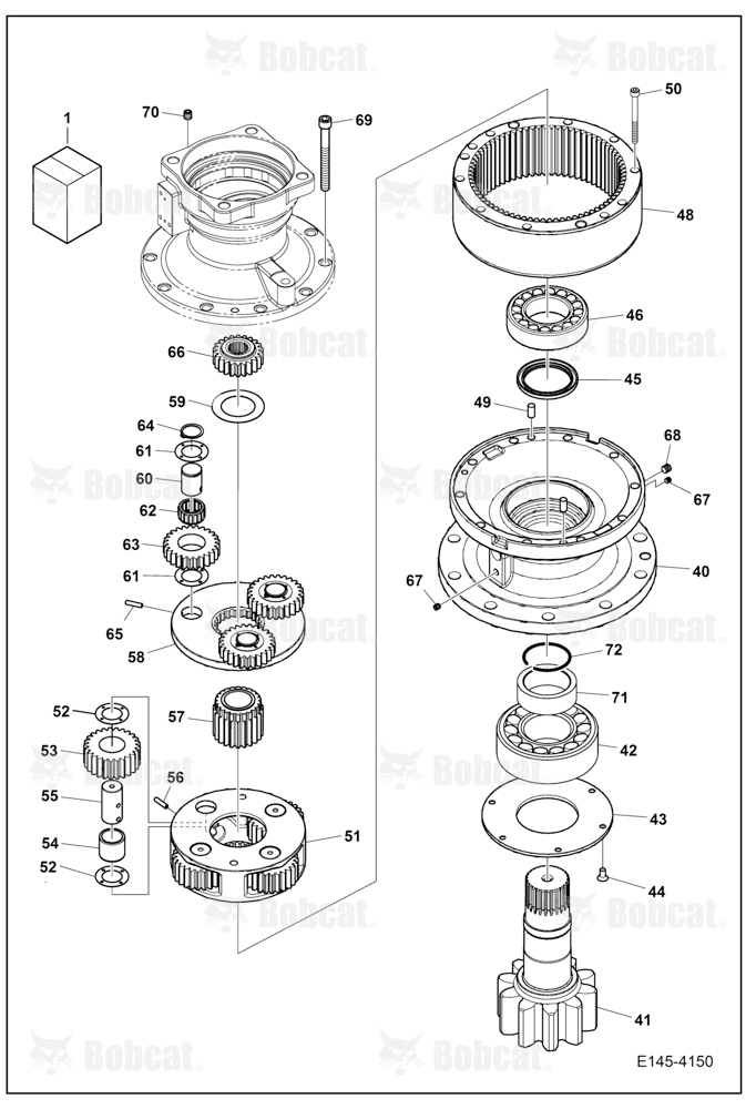 Swing Reduction Gear