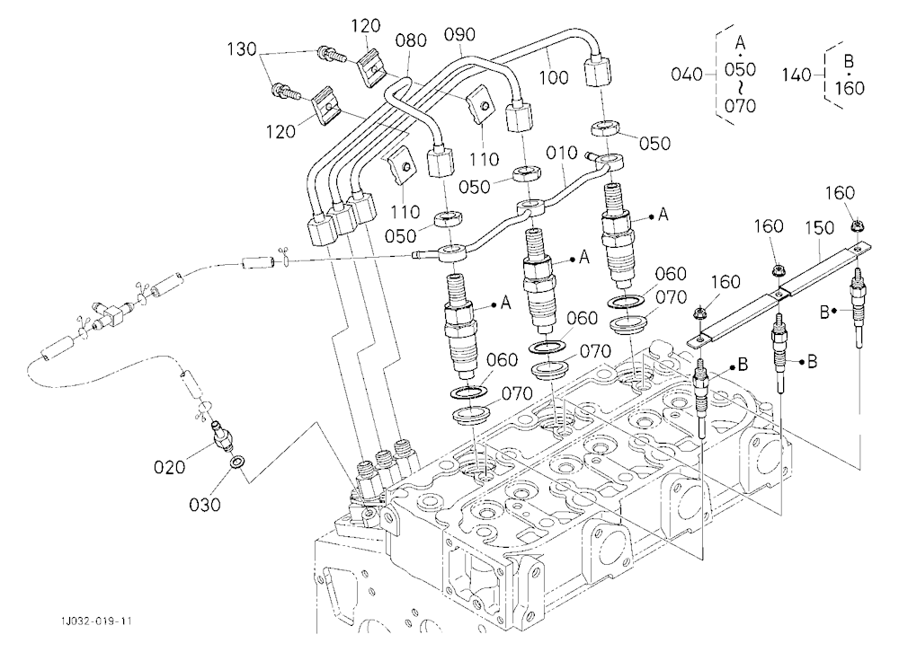 Nozzle Holder And Glow Plug