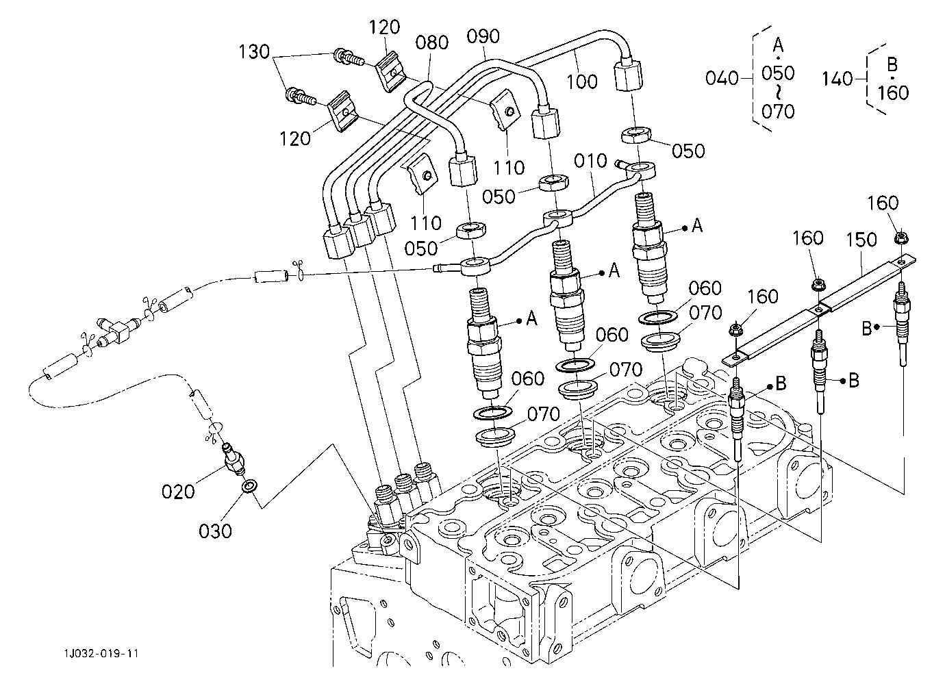 Nozzle Holder And Glow Plug