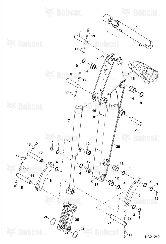 Arm  B4TC11001 - B4TC11188