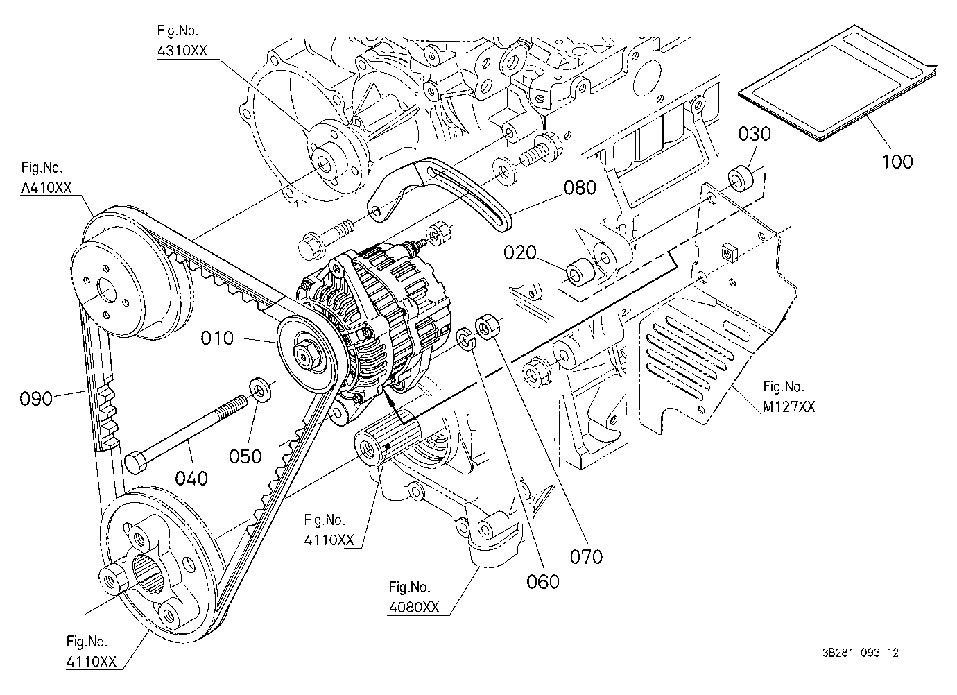 Alternator Kit (W/G No.M9133) [Option]