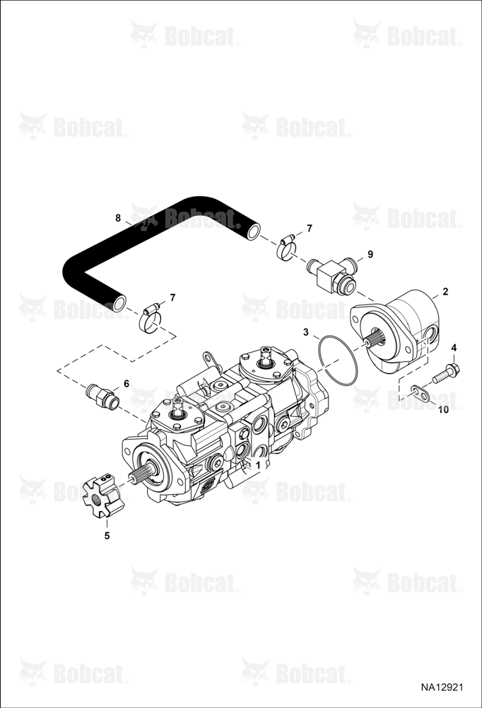 Hydrostatic Circuitry (Hydrostatic Pump)