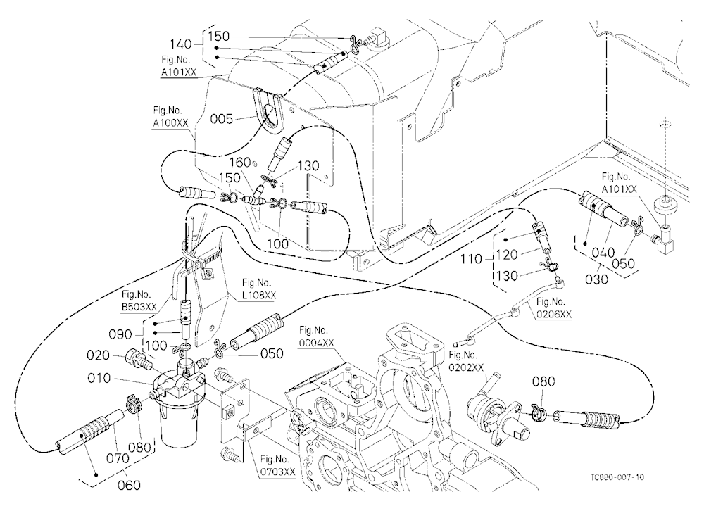 Fuel Pipe/Fuel Filter