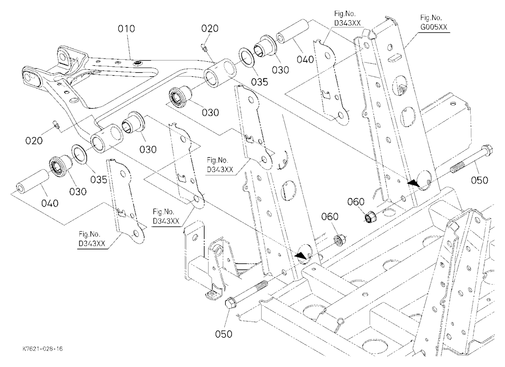 Rear Suspension Arm (Right Lower)