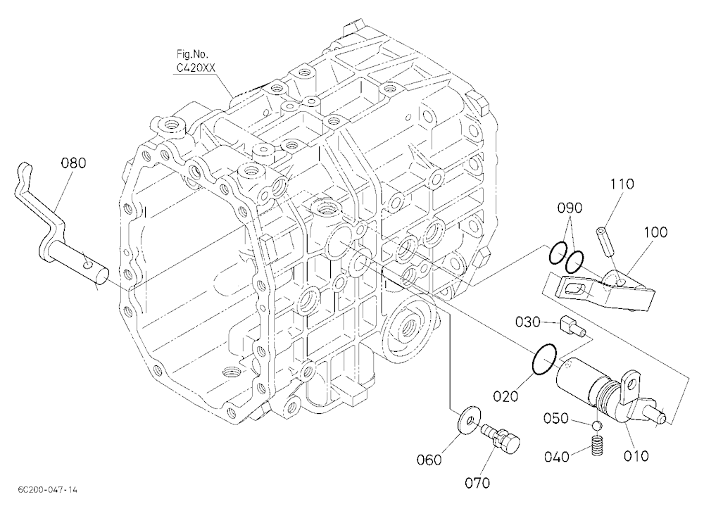 Pto Gear Shift Arm
