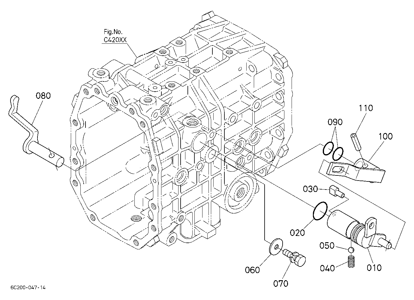 Pto Gear Shift Arm