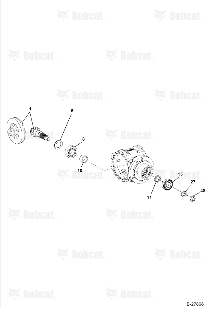Rear Axle (Center Housing) (Replacement Axle - 5904661671)