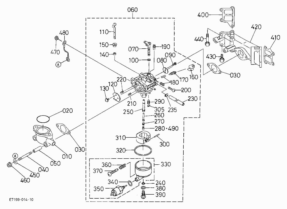 CABURETTOR [COMPONENT PARTS]