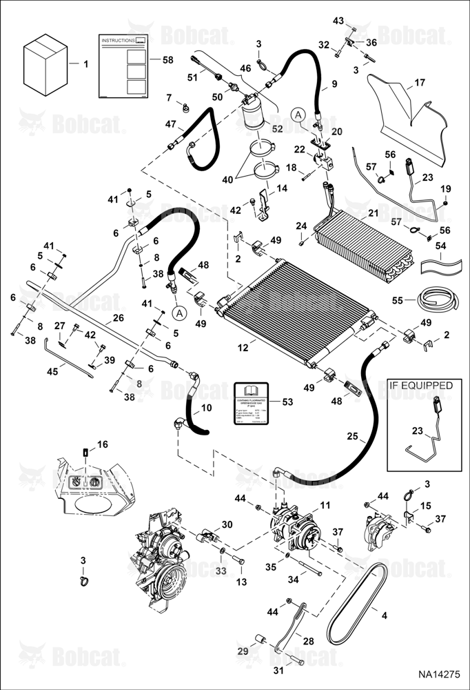 Heater & A/C (A/C Kit) A7U713405 - A7U713410, A7U713413 & Above