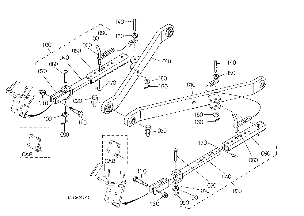 3-Point Linkage 1 (Lower Link) [Old Type]