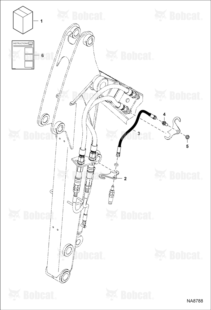 Case Drain Kit (Standard Arm)
