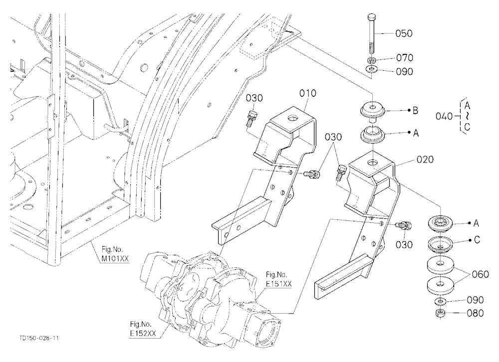 Cab Bracket Rear