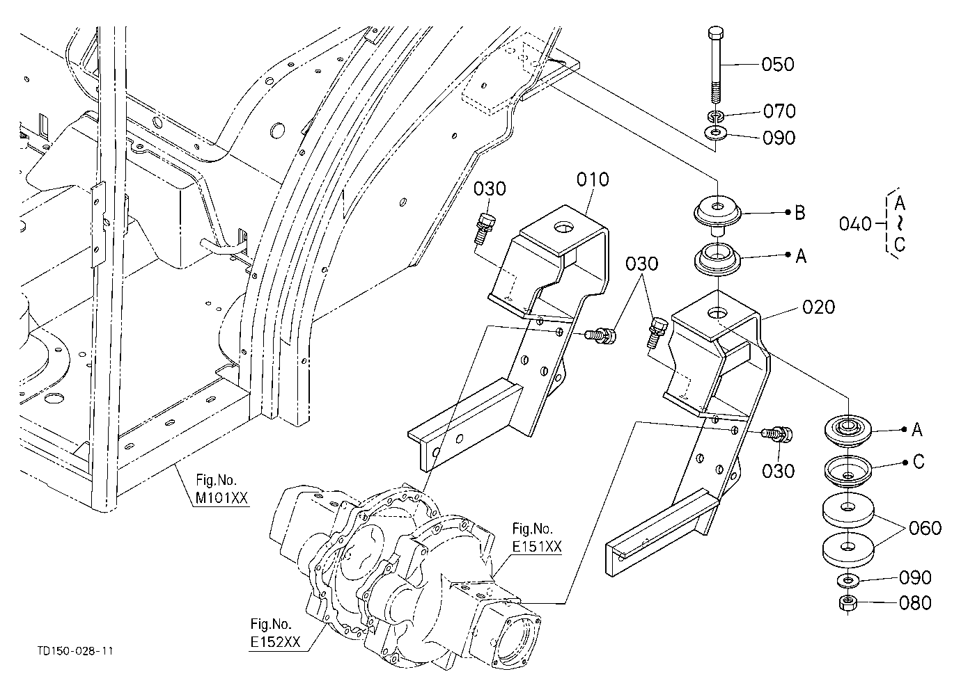 Cab Bracket Rear