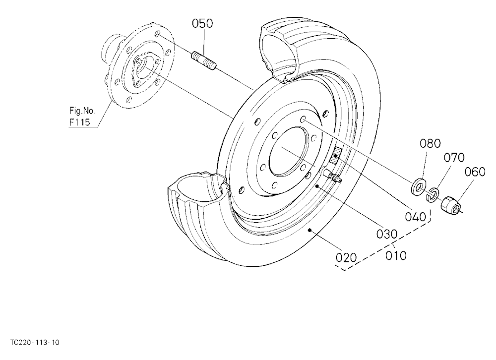 Front Wheel (5.00-15)