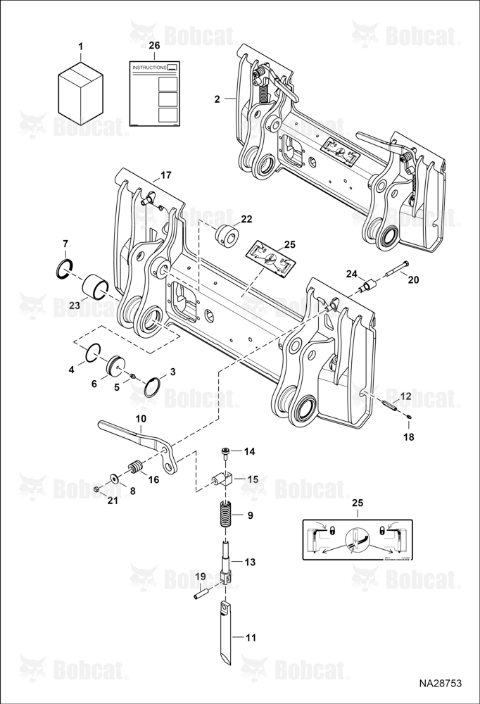 BOB-DOCK BOB-TACH Kit (Bob-Dock Complete)