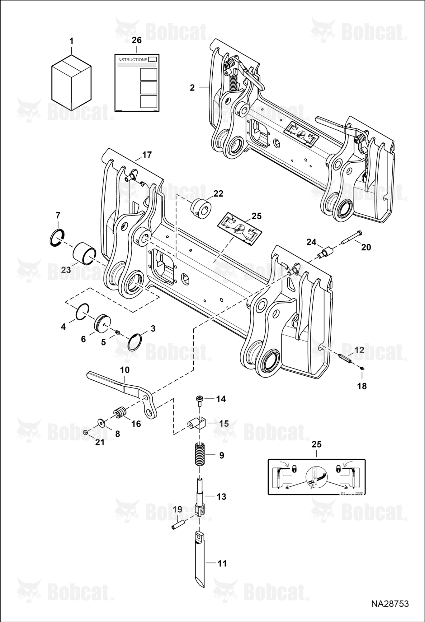 BOB-DOCK BOB-TACH Kit (Bob-Dock Complete)