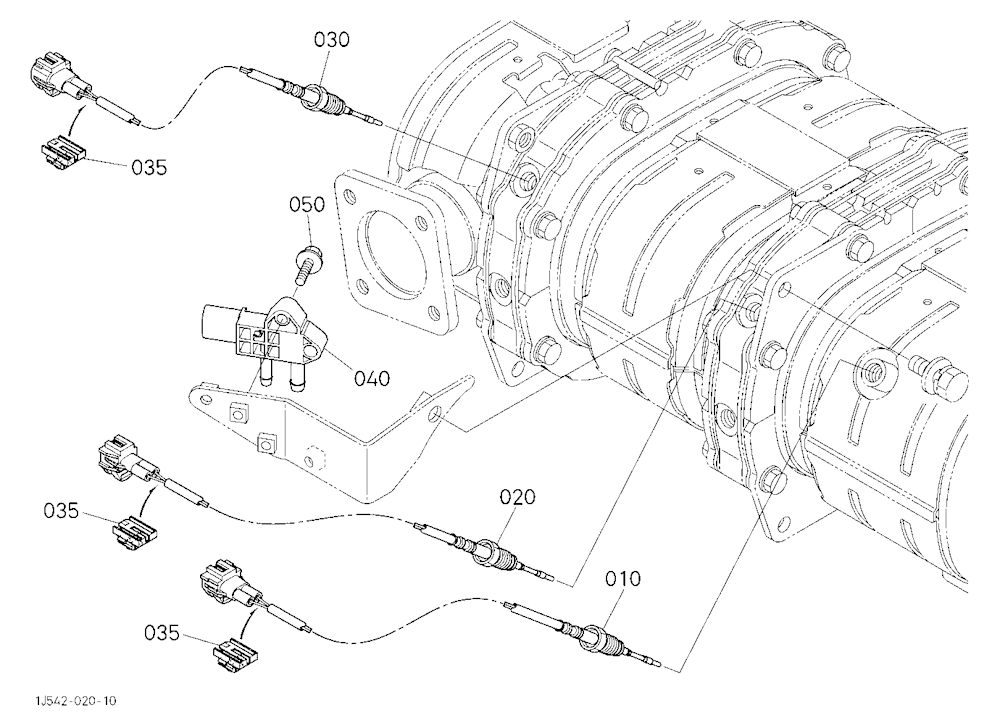 Diesel Particulate Filter Muffler Sensor