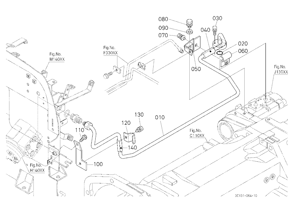 Hydraulic Oil Line (Steering/Pto)