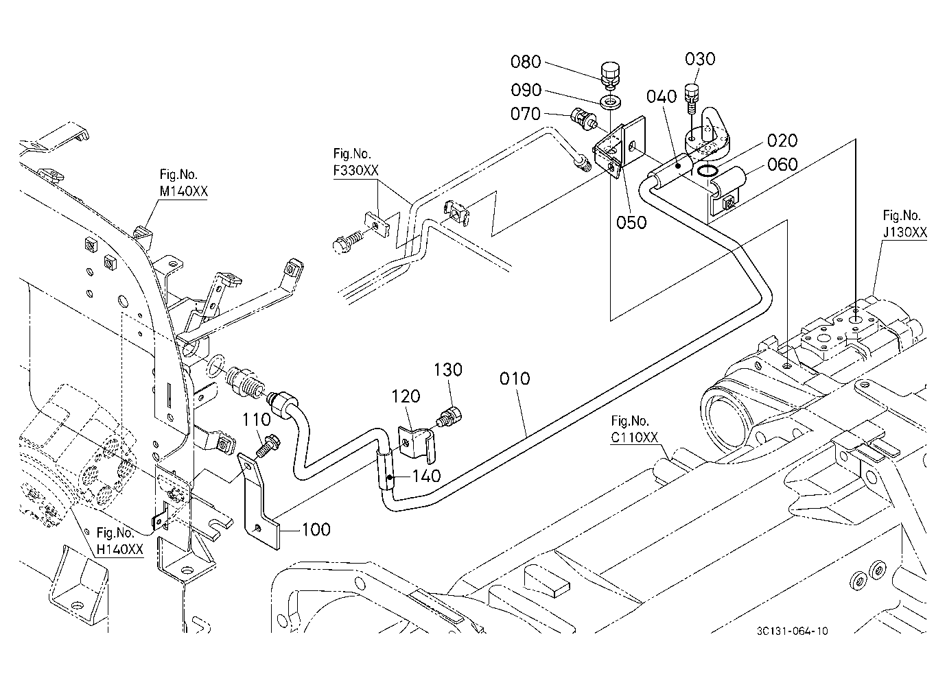 Hydraulic Oil Line (Steering/Pto)
