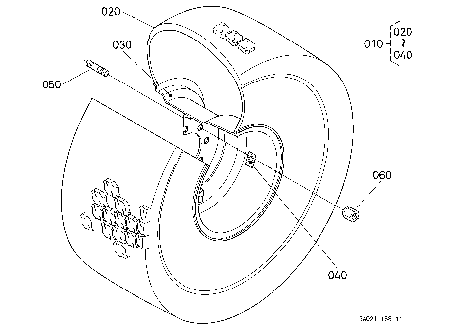 Rear Wheel (22.5Ll*16.1) [A]
