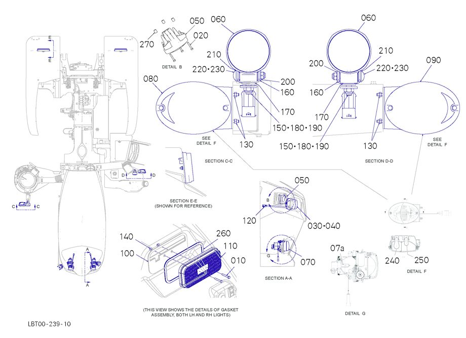 Vehicle Worklight Installation - Led