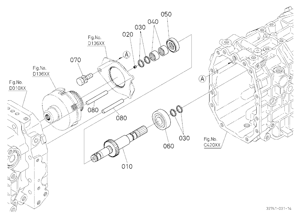 Pto Clutch Shaft