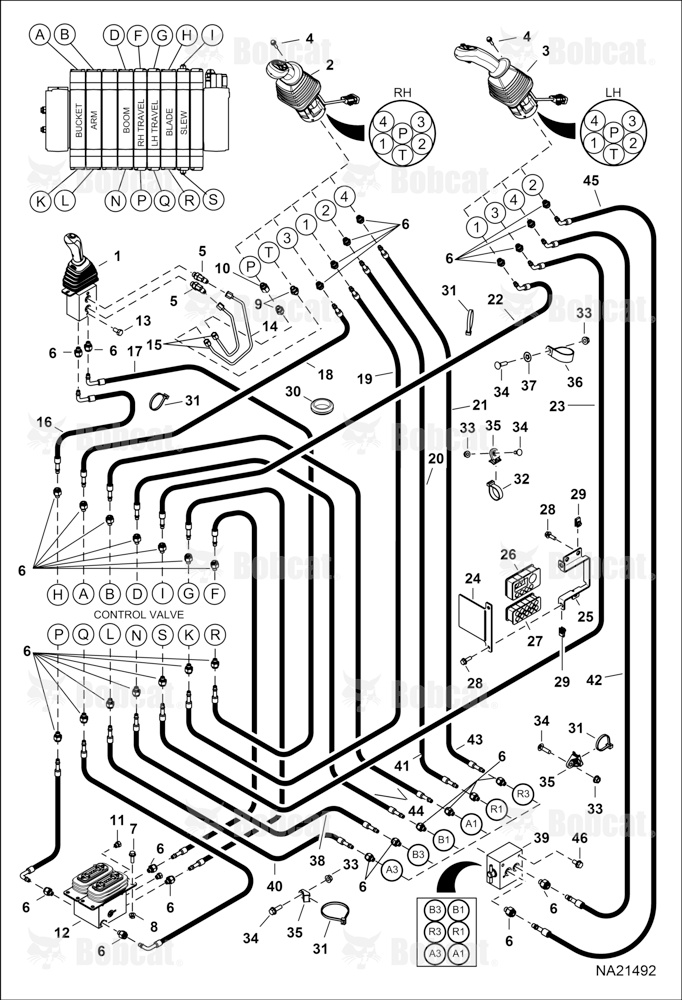 Hydraulic Circuitry (Pilot W/JPS)