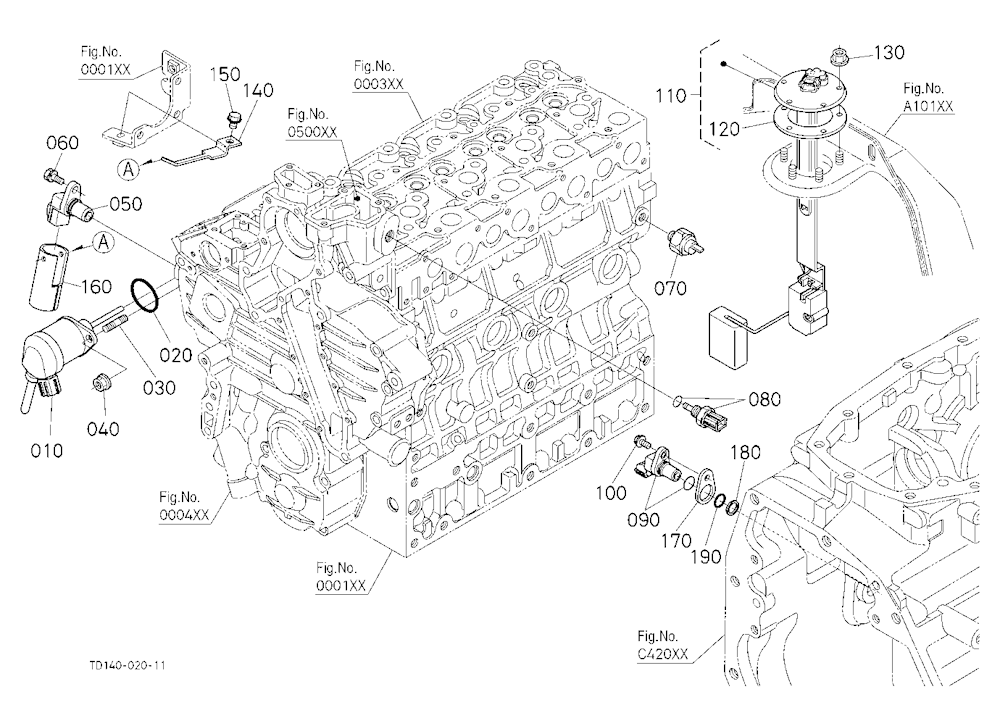 Switch/Sensor (Engine) [Except Hst Type]