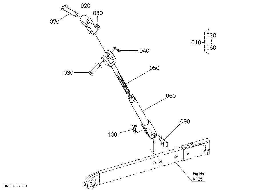 Lift Rod Lh