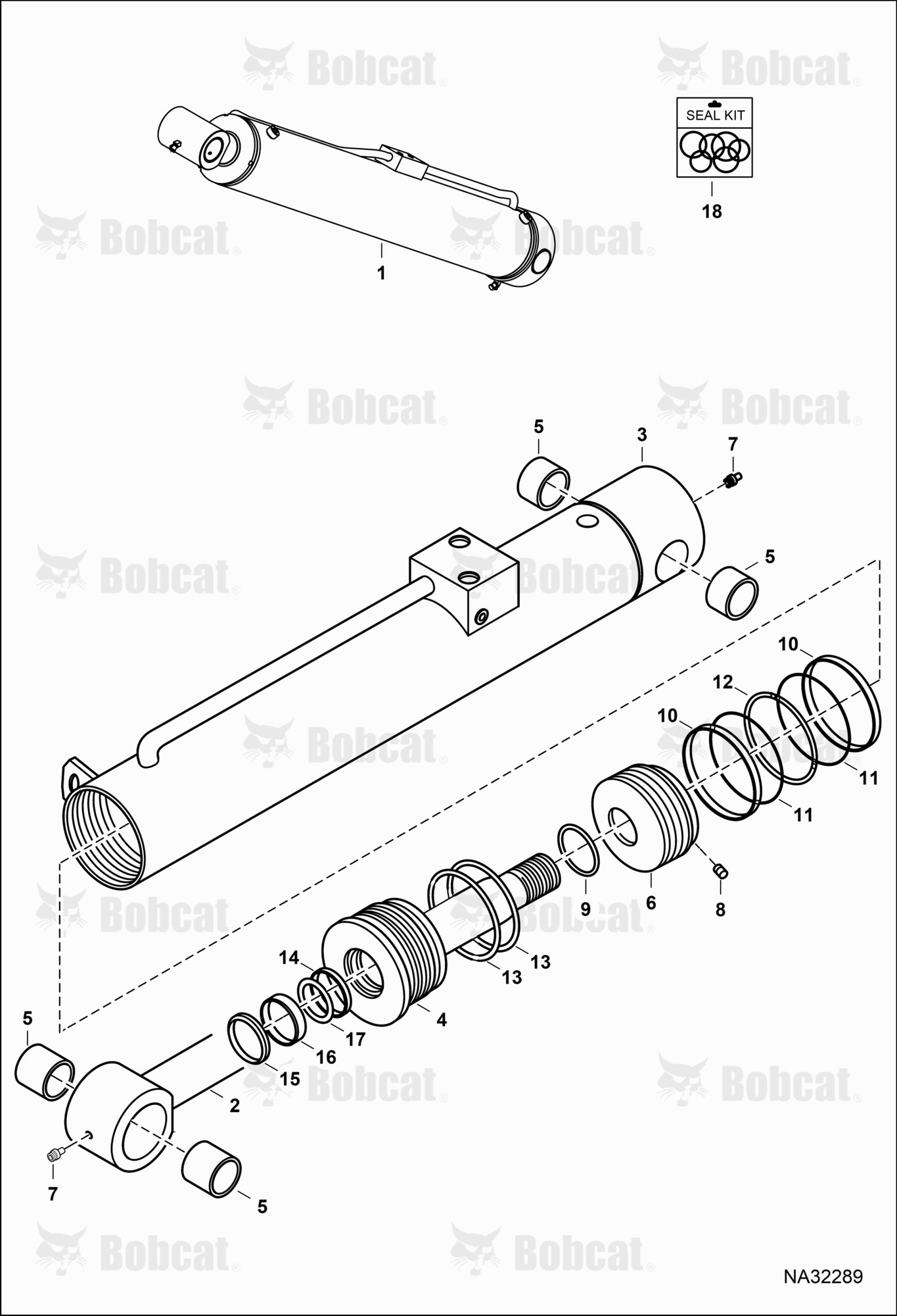 Cylinder HYD Boom