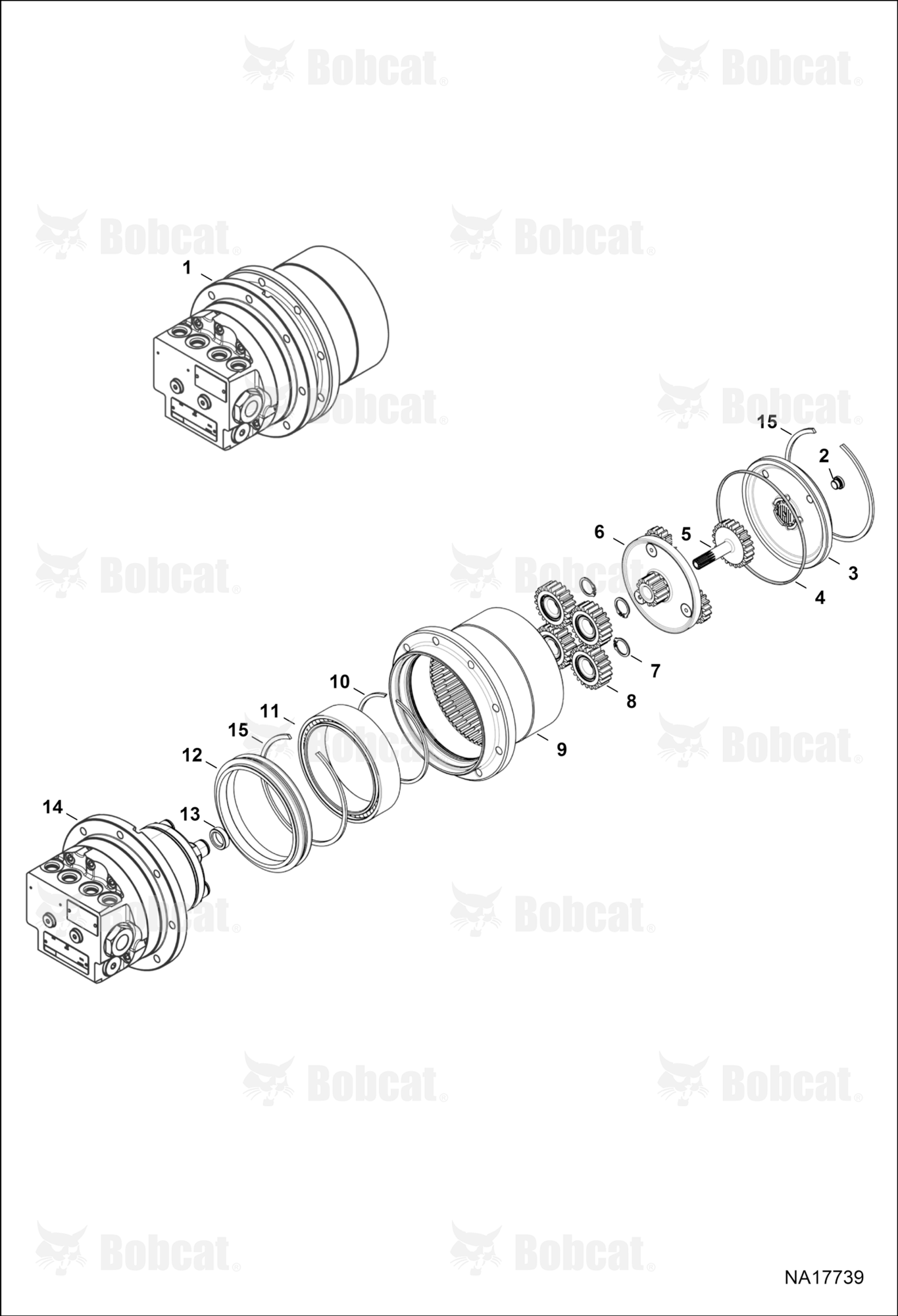 Travel Motor (2 Speed)