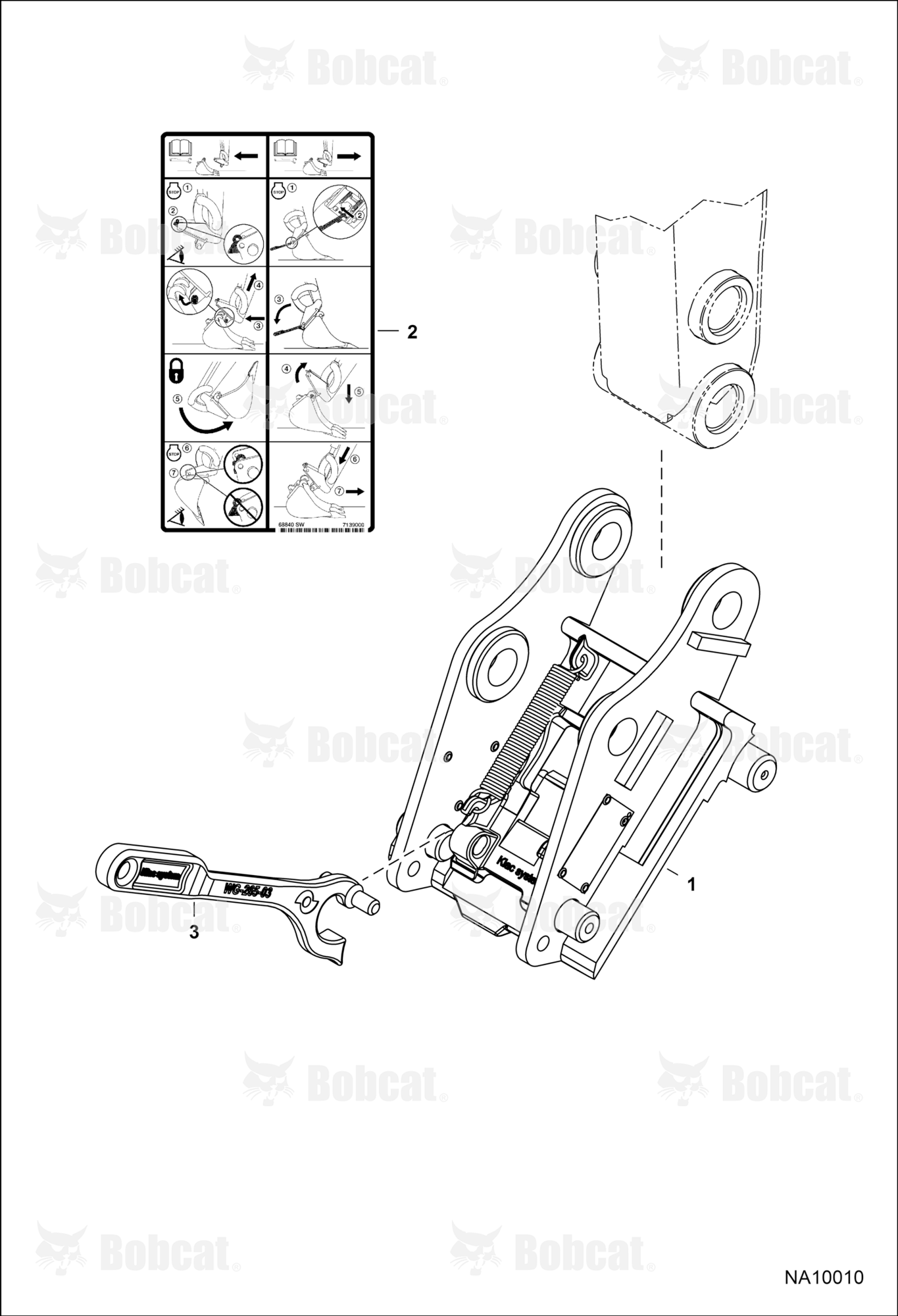 Bucket Link (Pin-On X-Change) (Klac)