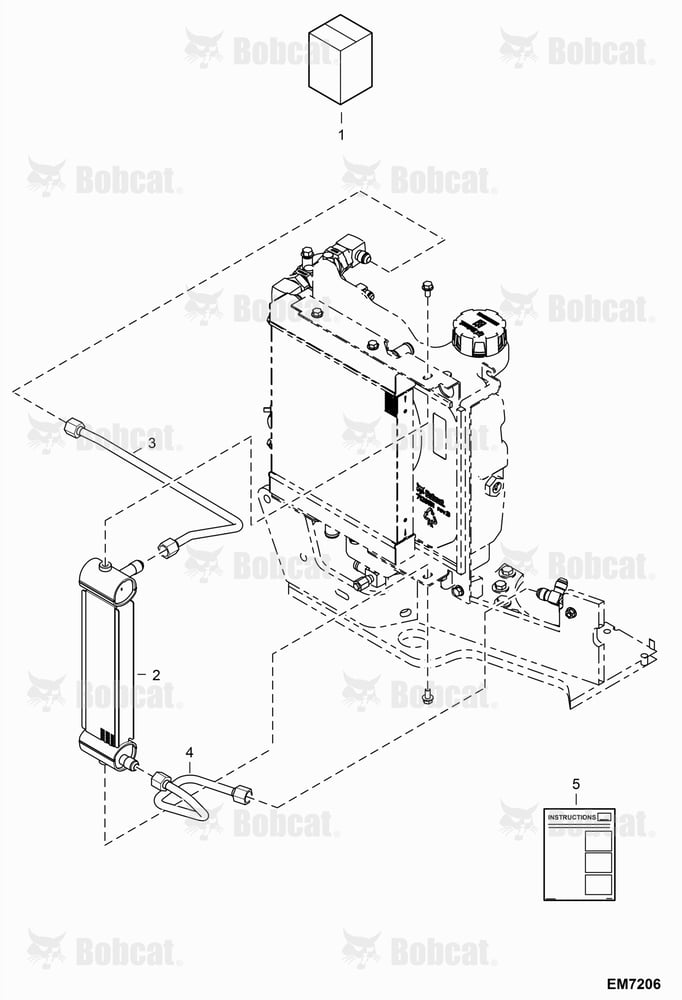 Hydraulic Oil Cooler Kit