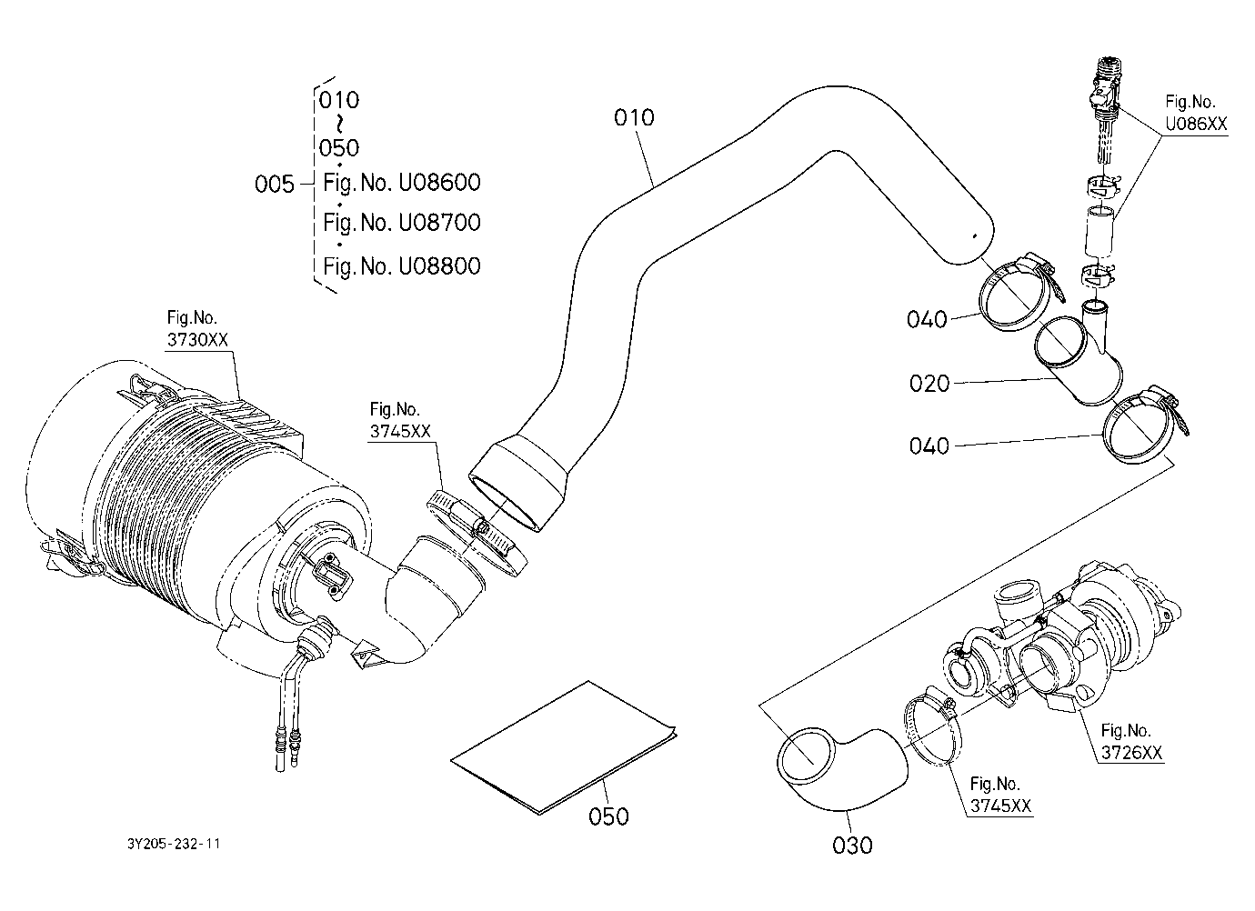 Heater Kit (Inlet Pipe) [Option] [New]