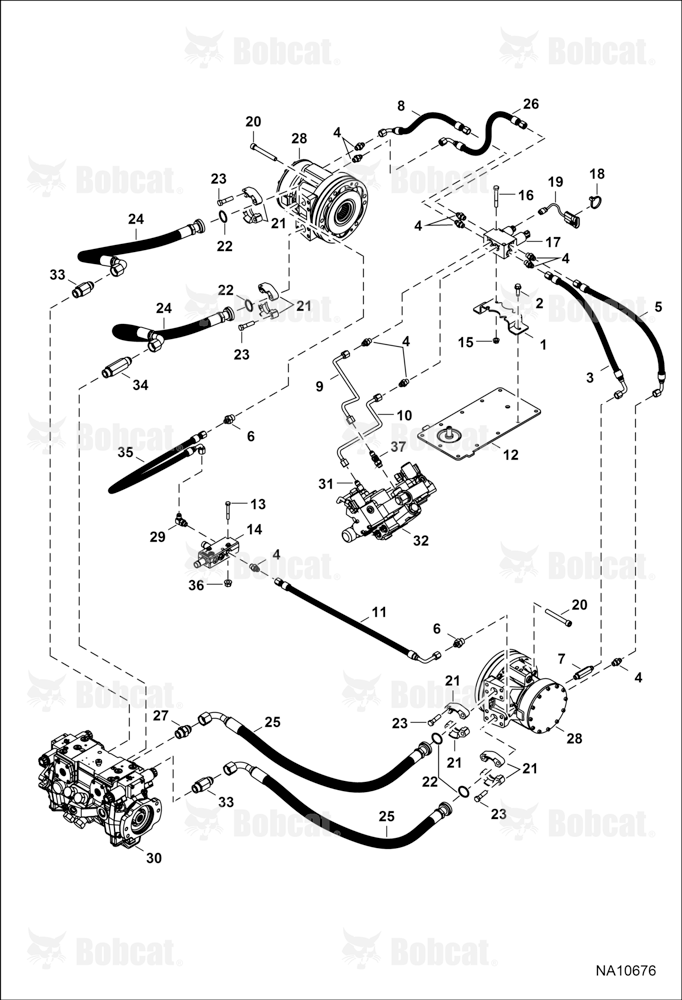 Hydrostatic Circuitry (Motors)