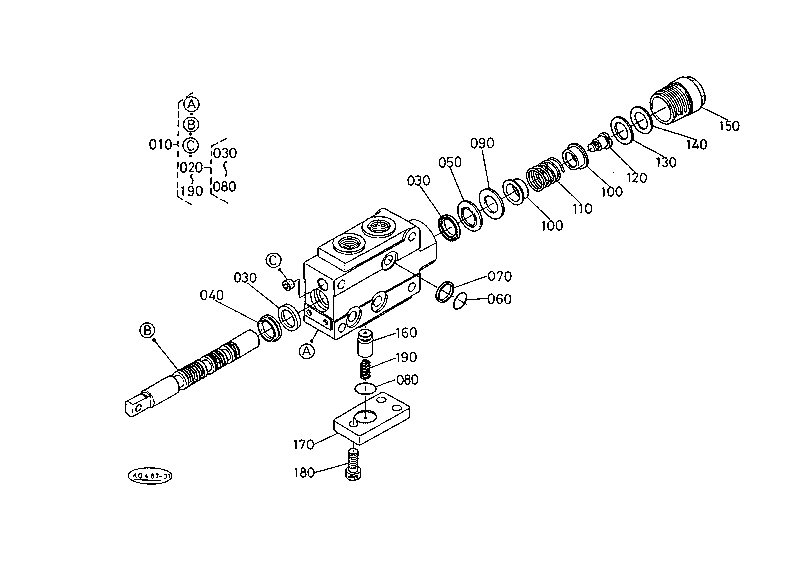 Aux.Control Valve [Component Parts]