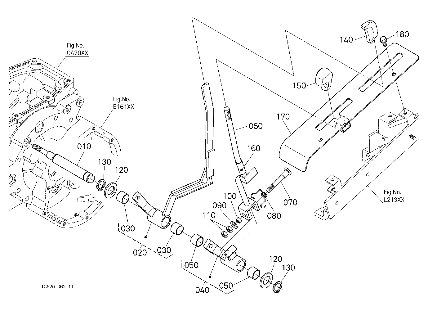 Range Gear Shift Lever