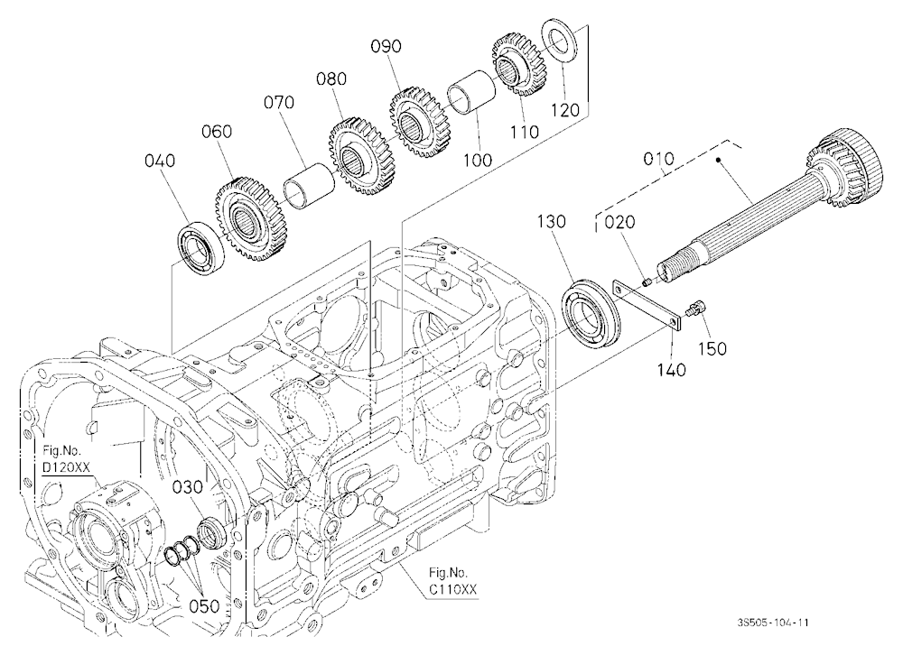 Countershaft